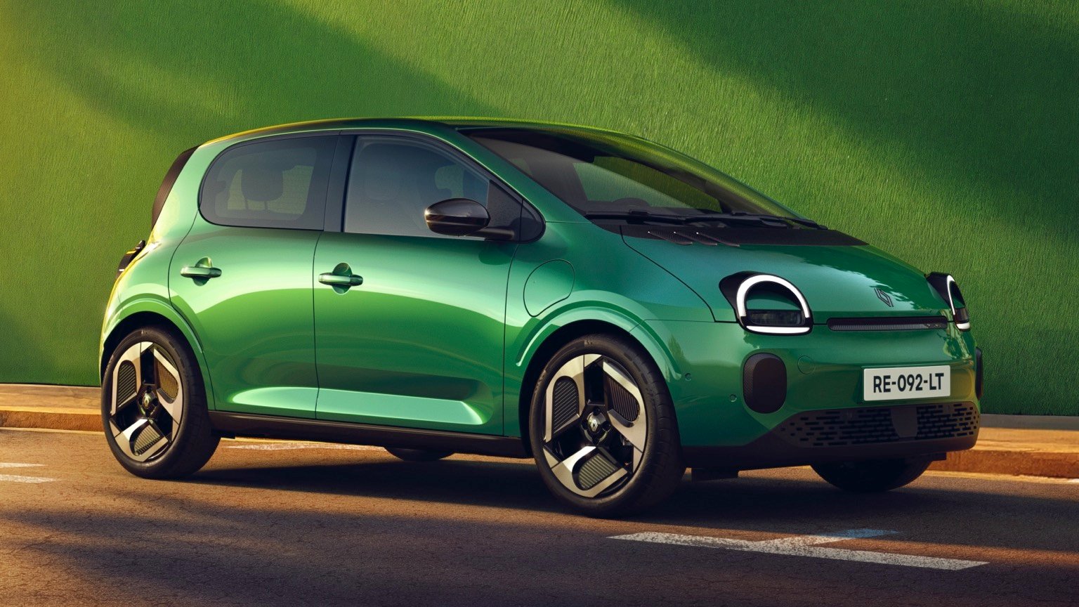 Renault Twingo E-Tech verte 2026